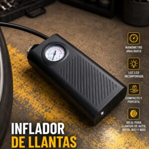 INFLADOR DE LLANTA PORTÁTIL
